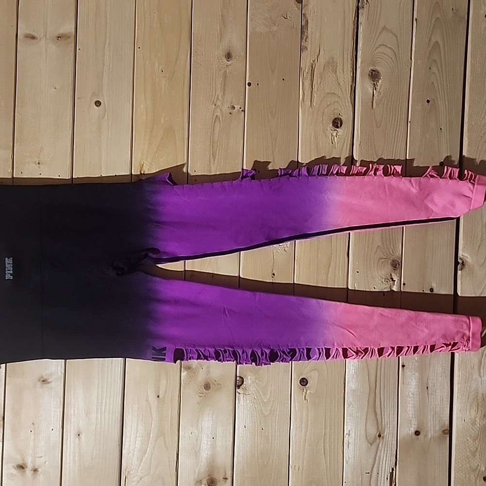Victoria Secret PINK ombré seamless leggings Size XS - Picture 1 of 5